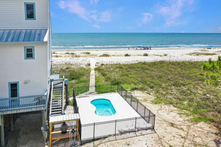Beachfront Private Pool