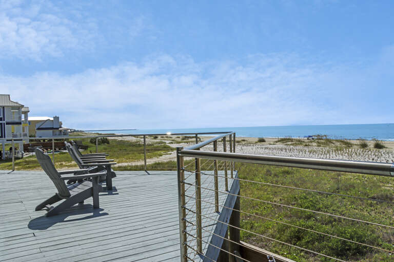 Beach Front Deck