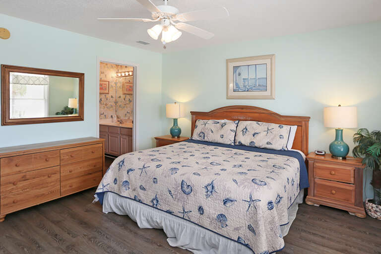 Bedrom 1 with Master Bath