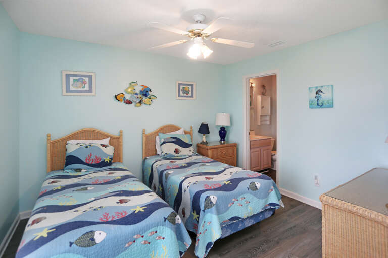 Bedroom 2 with Full Bath