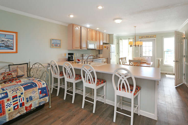 Kitchen with Bar Seating