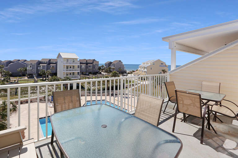 Top Floor Gulf View Deck