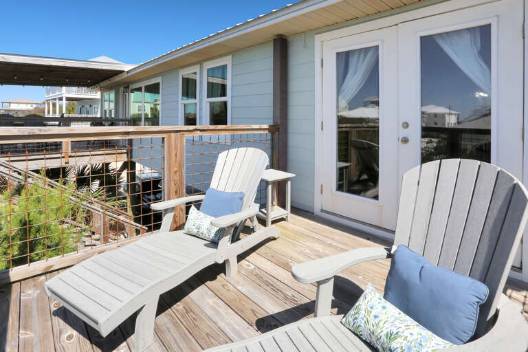 Master Bedroom Gulf View Deck