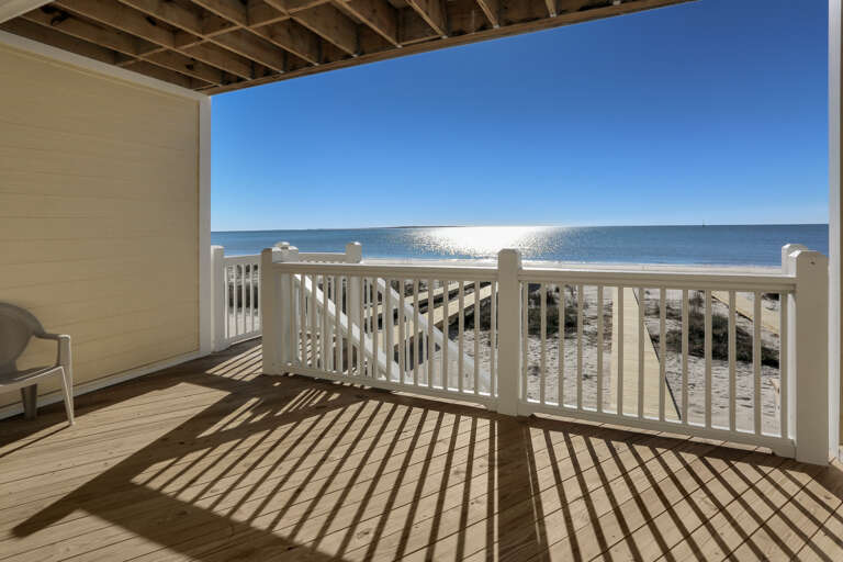 Main Floor Gulf Front Deck