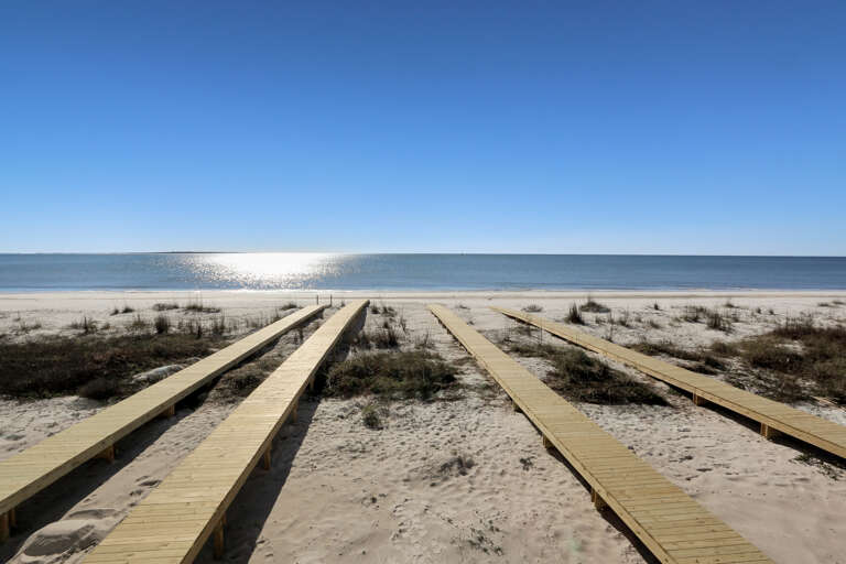 Main Floor Gulf Front Deck View