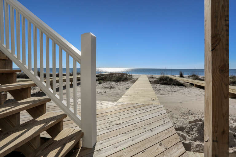 Private Boardwalk and Beach Access