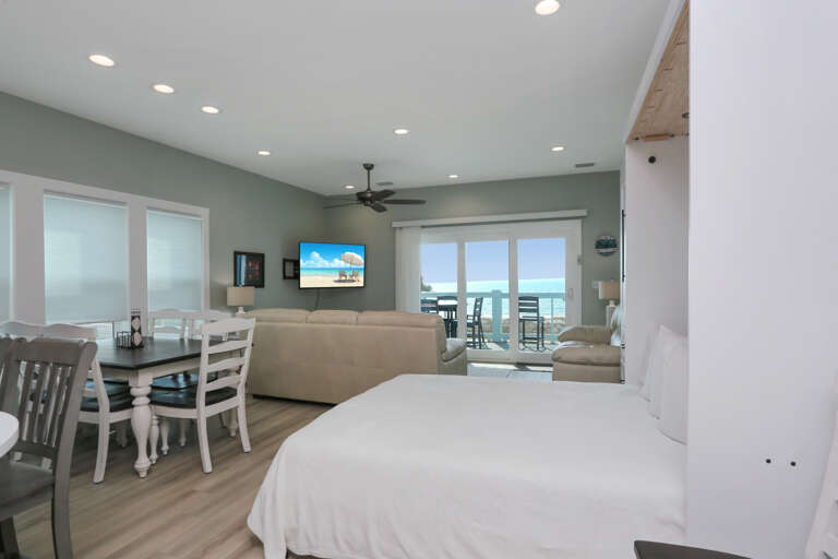 Murphy Bed in Living Area