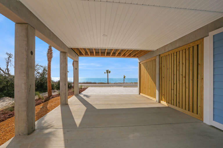 View from Under House