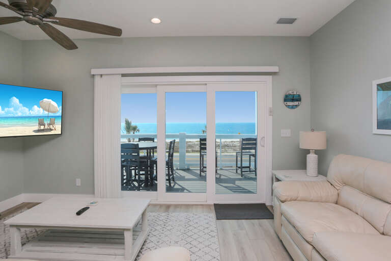 View onto Living Room Deck