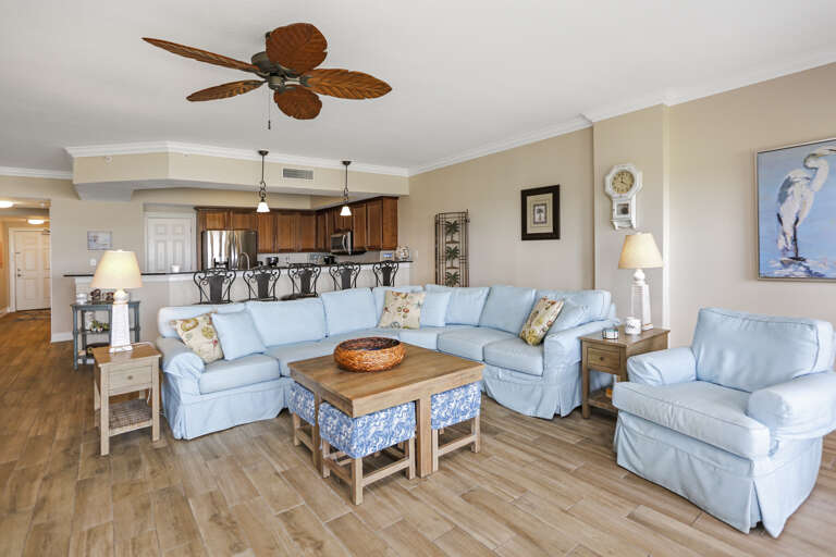 Living Room & Kitchen