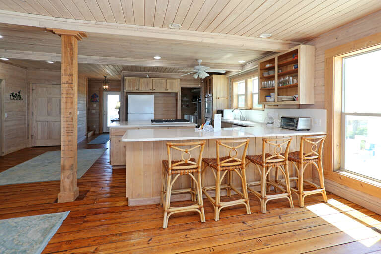 Kitchen with Bar Seating