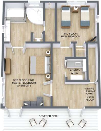 A SHORE THING FLOOR PLAN- 3RD FLOOR