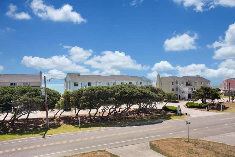 TOP FLOOR -VIEW FROM MASTER SUITE DECK