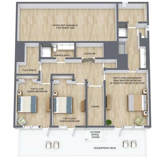 A SUNRISE CELEBRATION FLOOR PLAN- 2ND FLOOR
