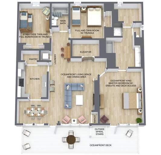 A SUNRISE CELEBRATION FLOOR PLAN- 1ST FLOOR