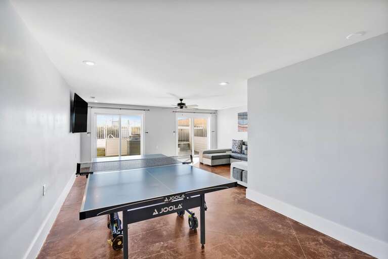 GAME ROOM FOR PING PONG TOURNAMENTS