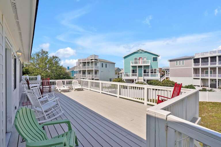 LARGE BACK DECK LARGE BACK DECK