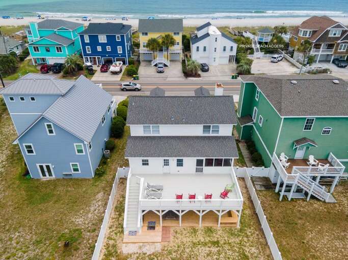 AERIAL OF CANE'S COTTAGE AERIAL OF CANE'S COTTAGE