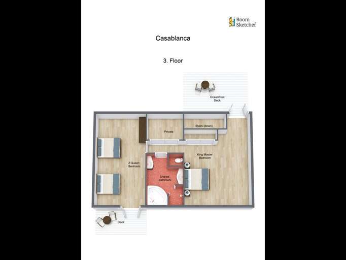 CASABLANCA- FLOORPLAN 3RD FLOOR