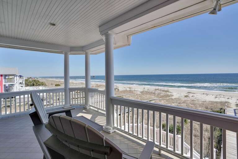 TOP FLOOR -DECK OF MASTER BEDROOM