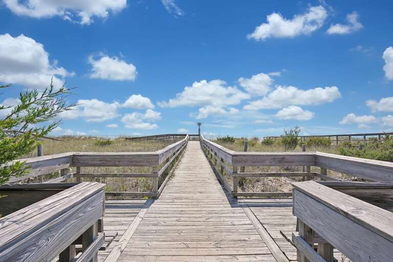 WALKWAY TO THE BEACH WALKWAY TO THE BEACH