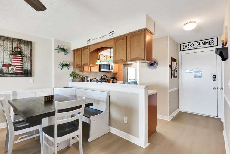 DINING SPACE & KITCHEN
