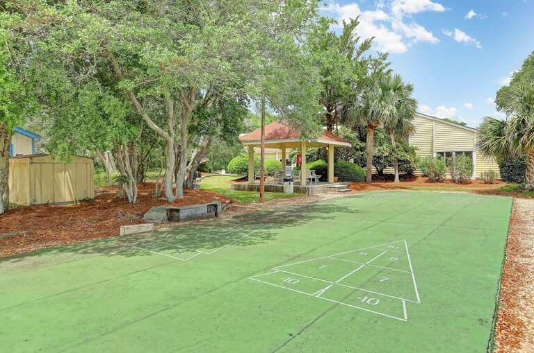 RESORT SHUFFLEBOARD AT RECREATION CENTER