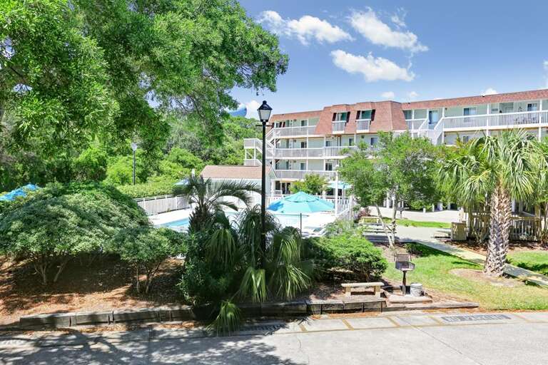 OCEAN DUNES 2305 A: VIEW FROM THE FRONT PORCH 