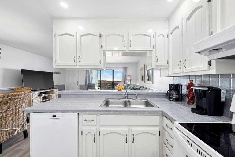 VIEW FROM THE KITCHEN