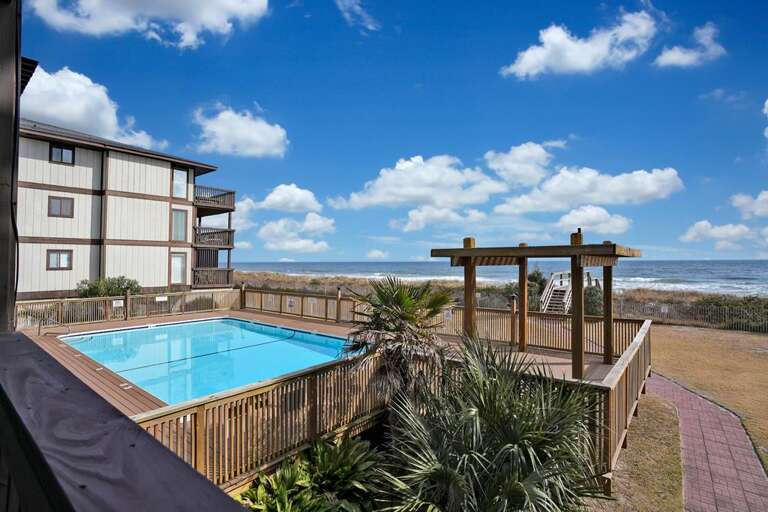 VIEW OF POOL (SEASONAL)