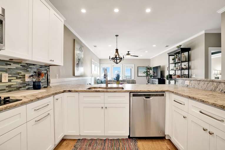 KITCHEN INTO LIVING SPACE