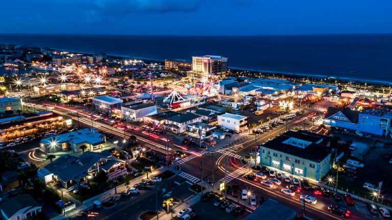 BEAUTIFUL CAROLINA BEACH AT NIGHT!!