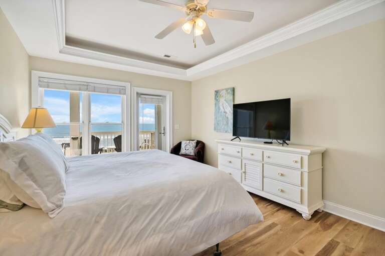 2ND FLOOR PRIMARY KING BR WITH DECK AND EN SUITE 2ND FLOOR PRIMARY KING BR WITH DECK AND EN SUITE