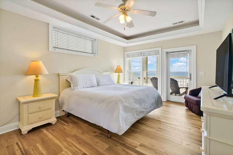 2ND FLOOR PRIMARY KING BR WITH DECK AND EN SUITE 2ND FLOOR PRIMARY KING BR WITH DECK AND EN SUITE