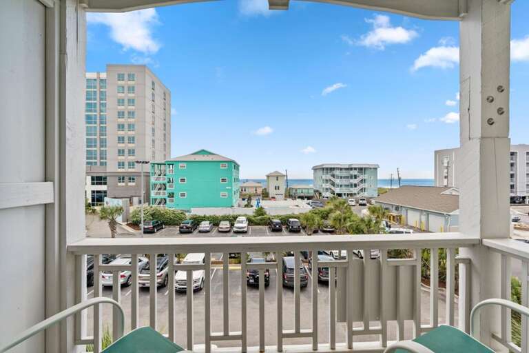 VIEW FROM DECK -2ND FLOOR QUEEN ROOM