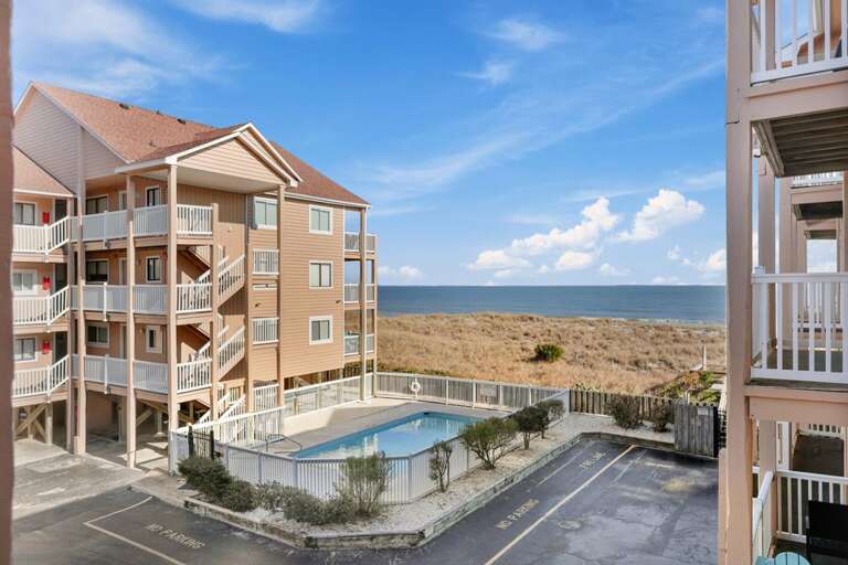 GREAT VIEW FROM DECK