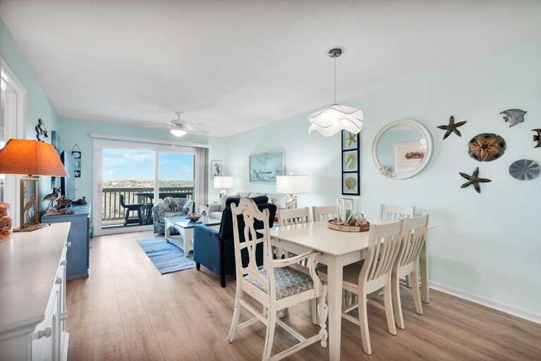 LIVING AND DINING OPEN FLOOR PLAN