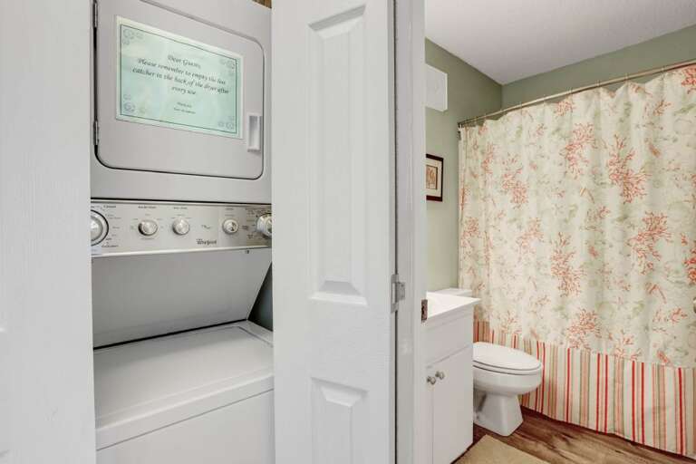 STACK ABLE WASHER & DRYER