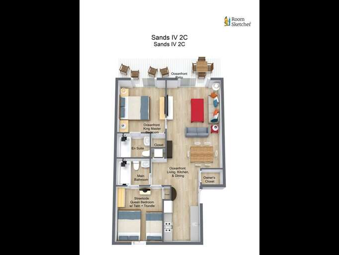 SANDS IV 2C FLOOR PLAN
