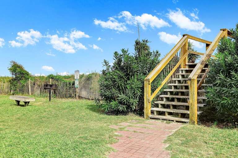 PICNIC AREA WITH CHARCOAL GRILL AT BEACH ACCESS PICNIC AREA WITH CHARCOAL GRILL AT BEACH ACCESS