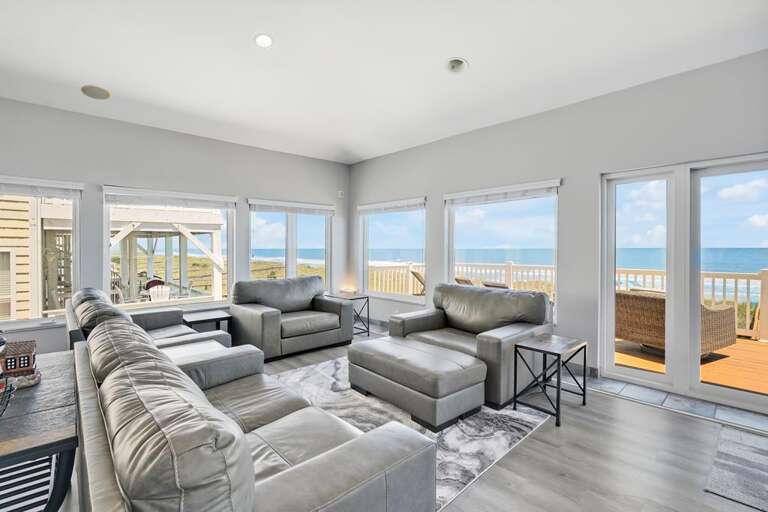 OCEANFRONT LIVING AREA VIEW 1