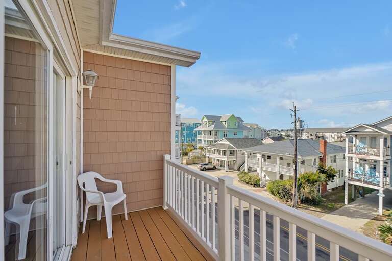 BALCONY OFF OF KING BEDROOM