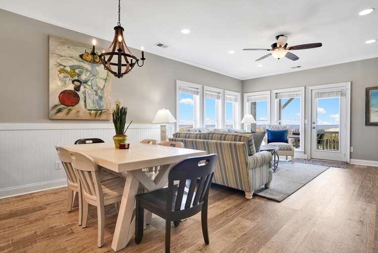 1ST FLOOR -VIEW FROM LIVING SPACE