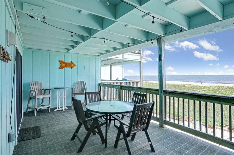 COVERED OCEANFRONT DECK COVERED OCEANFRONT DECK