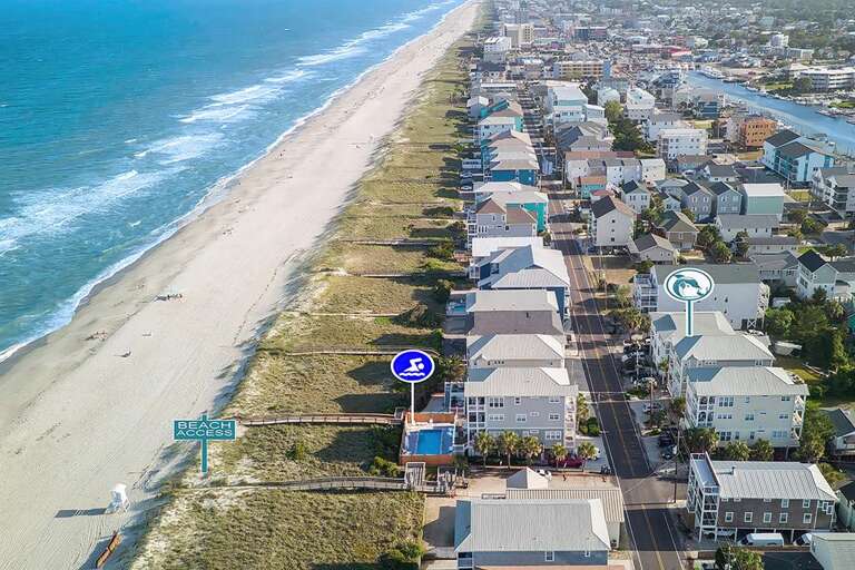 AERIAL OF SANDSCAPE B AND POOL AERIAL OF SANDSCAPE B AND POOL