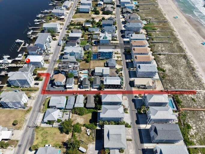 AERIAL ON HARBOR CLOSE TO THE BEACH AERIAL ON HARBOR CLOSE TO THE BEACH