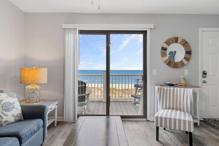 OCEANFRONT LIVING ROOM VIEW