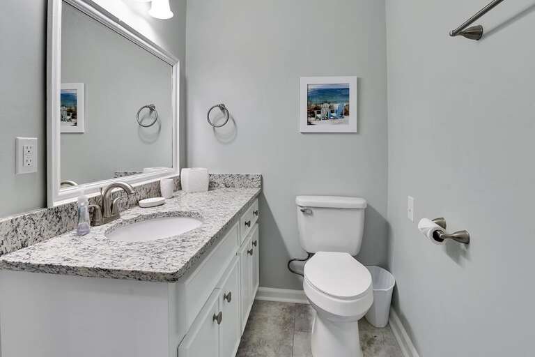 MAIN BATH WITH STAND UP SHOWER