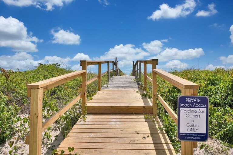 WALKWAY TO THE BEACH