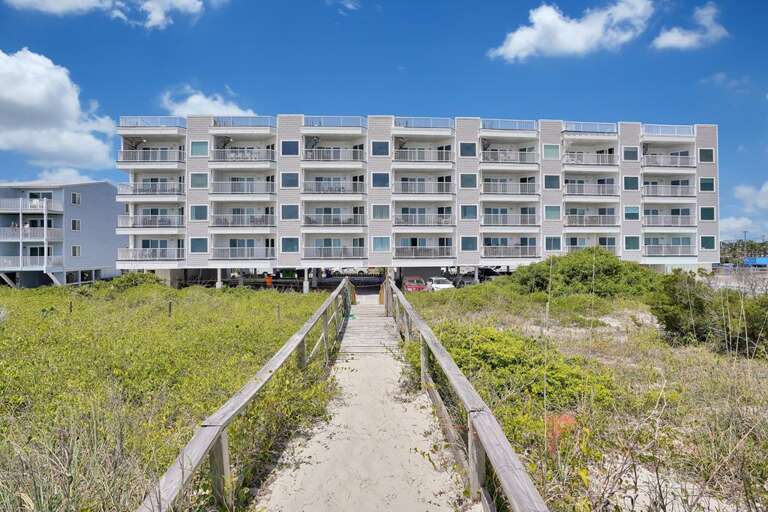 CAROLINA SURF COMPLEX FROM THE BEACH